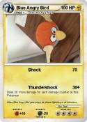 Blue Angry Bird
