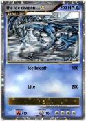 the ice dragon