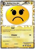 Smiley trou