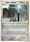 Water stadium