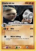 Charlie bit