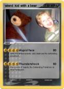 wierd kid with