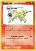 arceus niv x