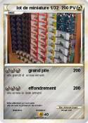 lot de miniatur
