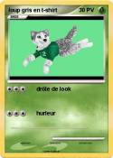 loup gris en