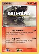 cal of duty