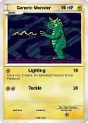 Generic Monster