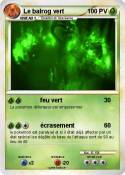 Le balrog vert