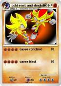 gold sonic and