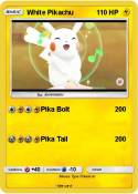 White Pikachu