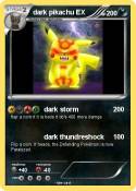 dark pikachu EX
