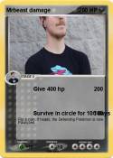 Mrbeast damage