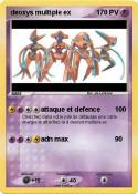 deoxys multiple
