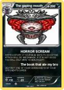 The gaping mout