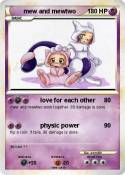 mew and mewtwo
