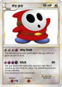 shy guy