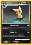 Doll pikachu