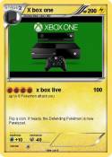 X box one