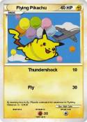 Flying Pikachu