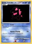 Golds Totodile
