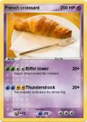 French croissan