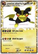 poacher pikachu