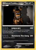 Withered Freddy