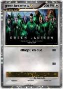 green lanterne