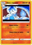 albino charzard
