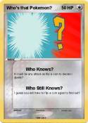 Who's that Poke
