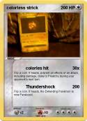 colorless stric