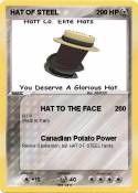 HAT OF STEEL