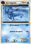 blue dragonne