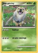 loup gris toy