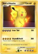 Ash's Pikachu 4