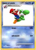 mario et yoshi