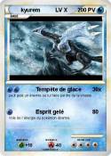 kyurem LV X