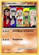 les 5 HOKAGE