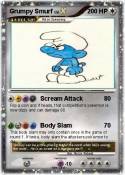 Grumpy Smurf