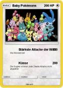 Baby Pokémons