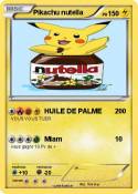 Pikachu nutella
