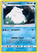 abomasnow EX