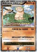 RORONOA ZORO