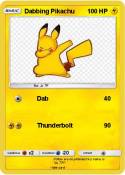 Dabbing Pikachu