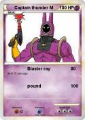 Captain thunder