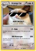 Z - Grumpy Cat