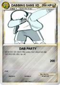 DABBING SANS XD