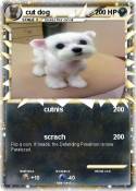 cut dog