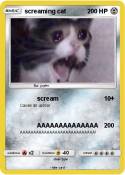 screaming cat