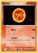 The sun